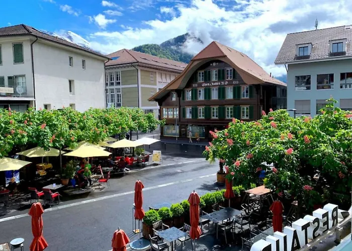 Lejlighed Thun Alps Scenic Views And Concierge By Swisshut *